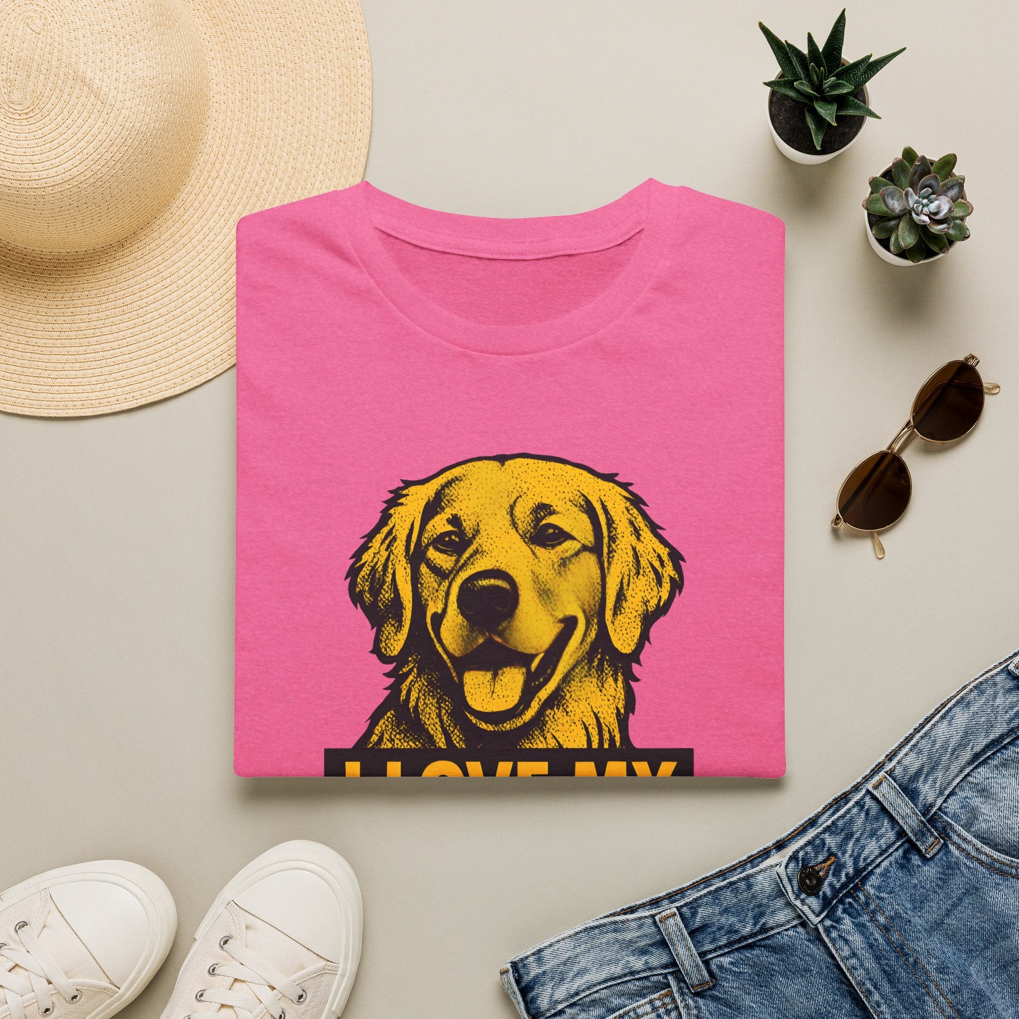 Golden Retriever Love T-Shirt