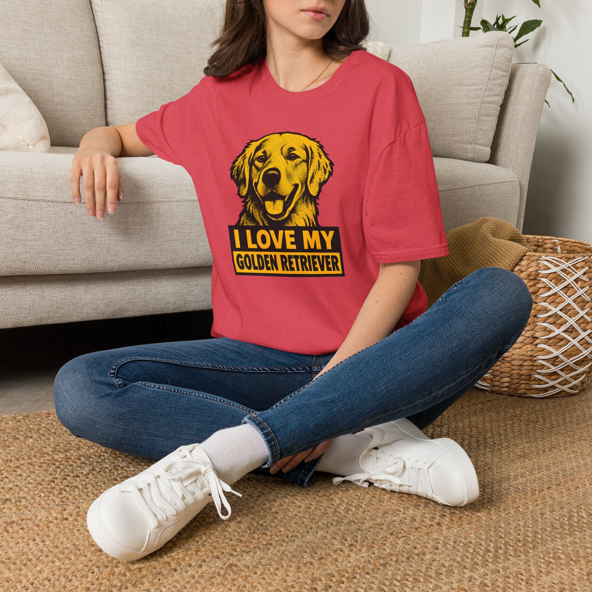 Golden Retriever Love T-Shirt