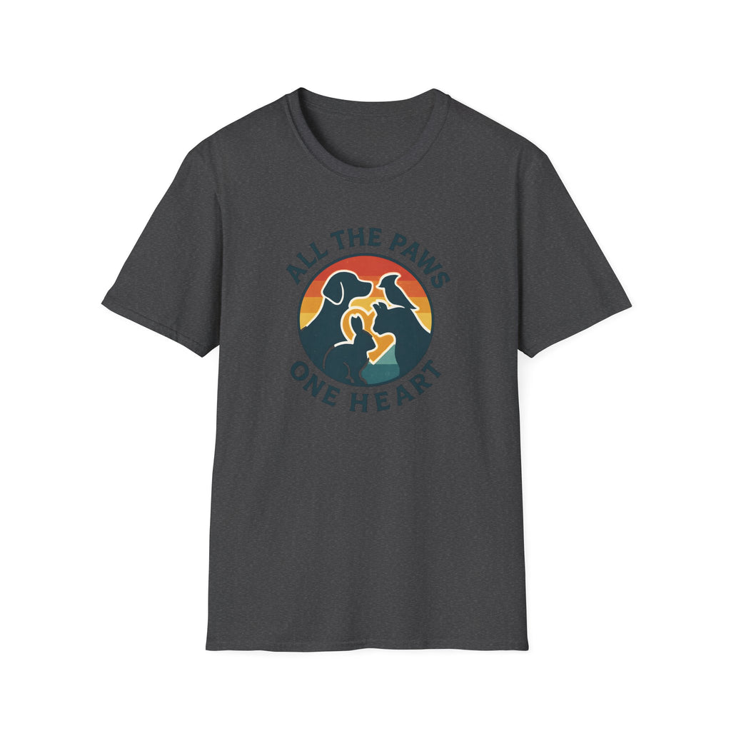 Dogs Form Heart T-Shirt