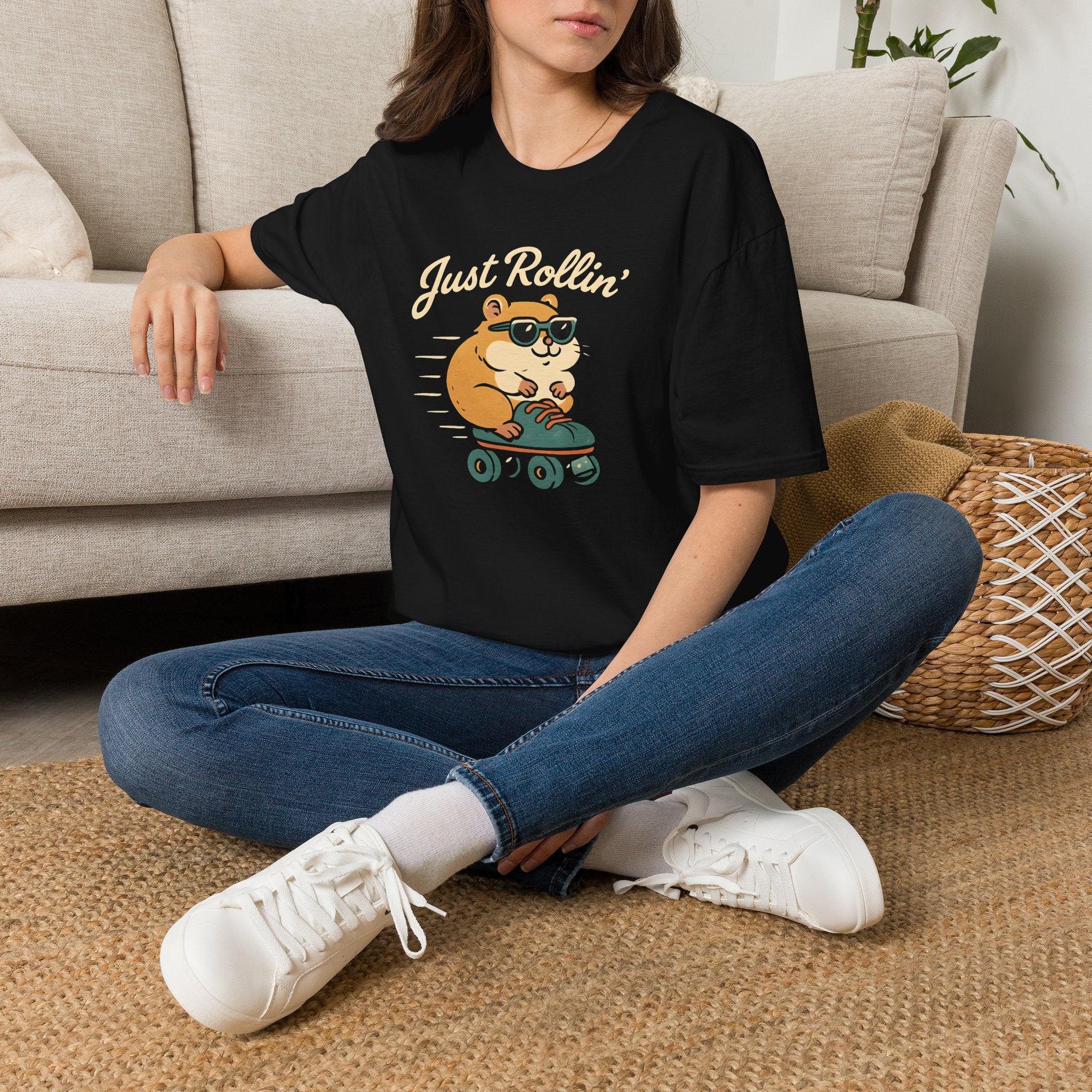 Just Rollin' Hamster T-Shirt