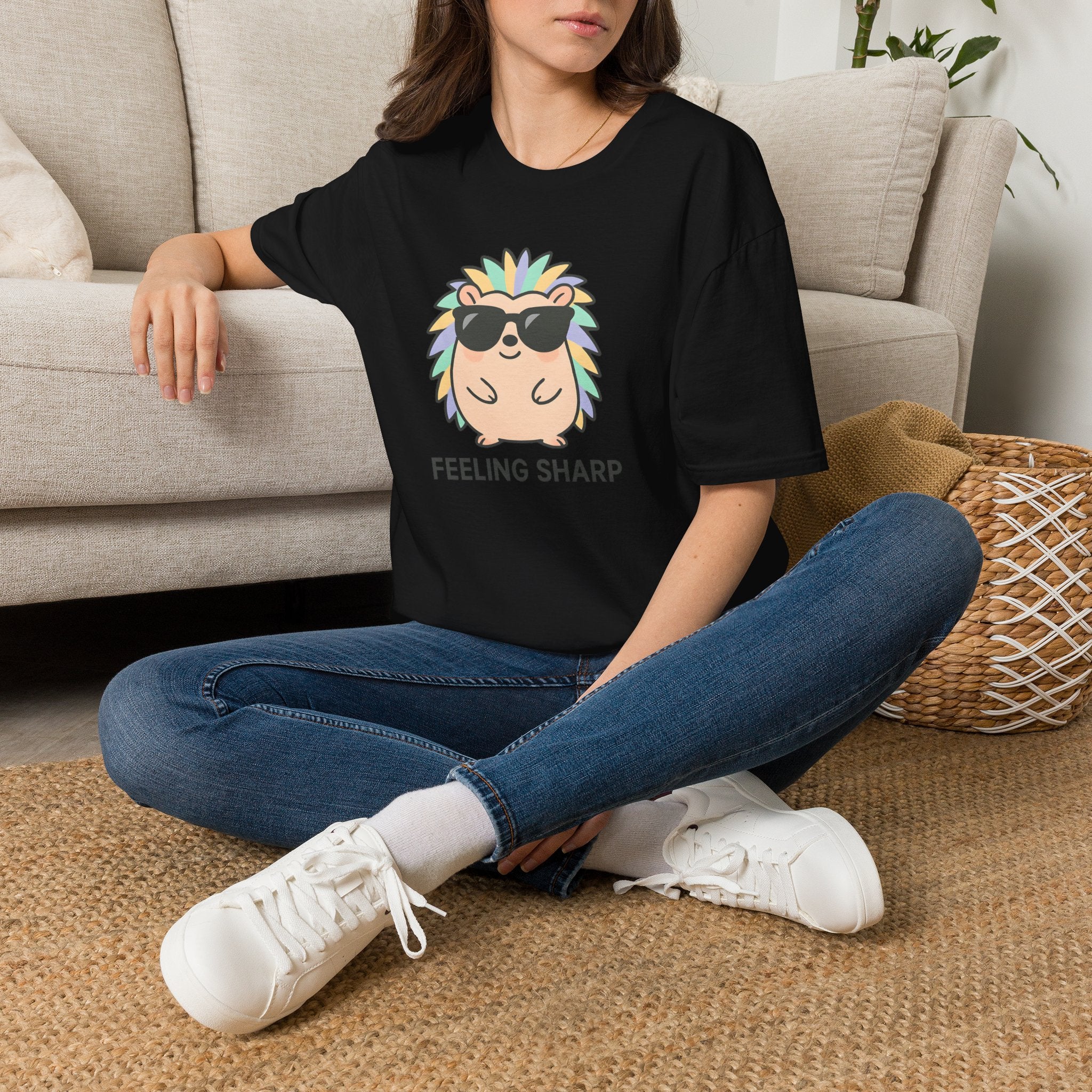 Feeling Sharp Hedgehog T-Shirt