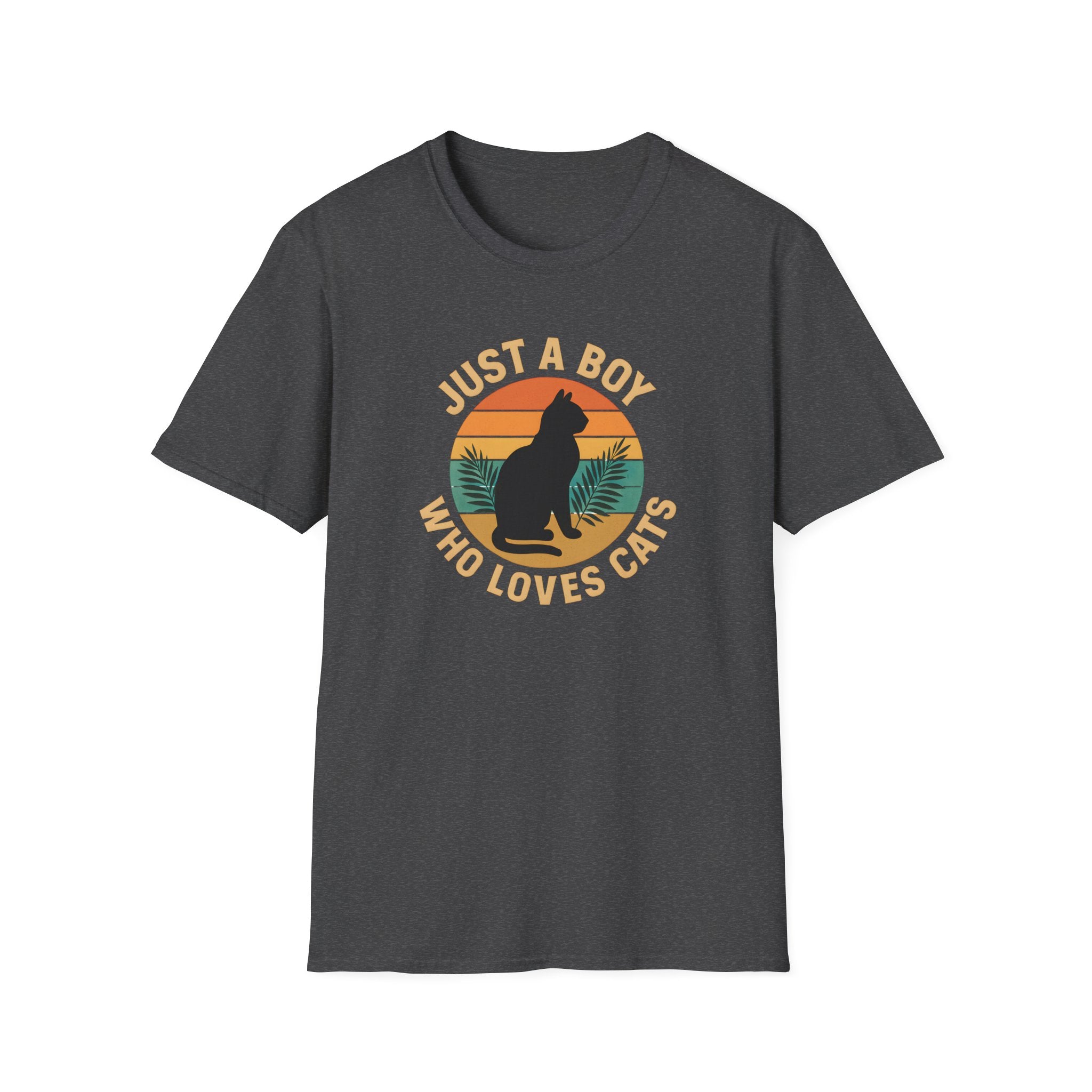 Boy Who Loves Cats T-Shirt