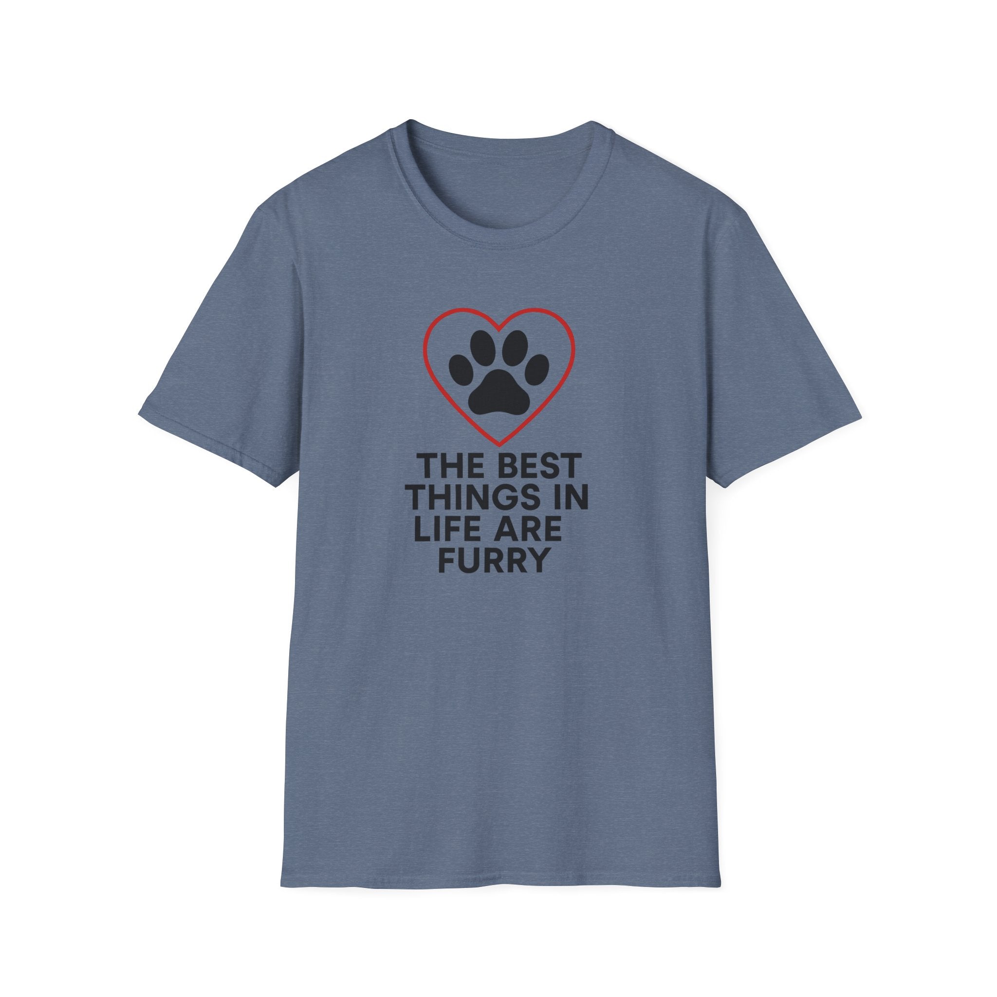 Red Heart Outline T-Shirt