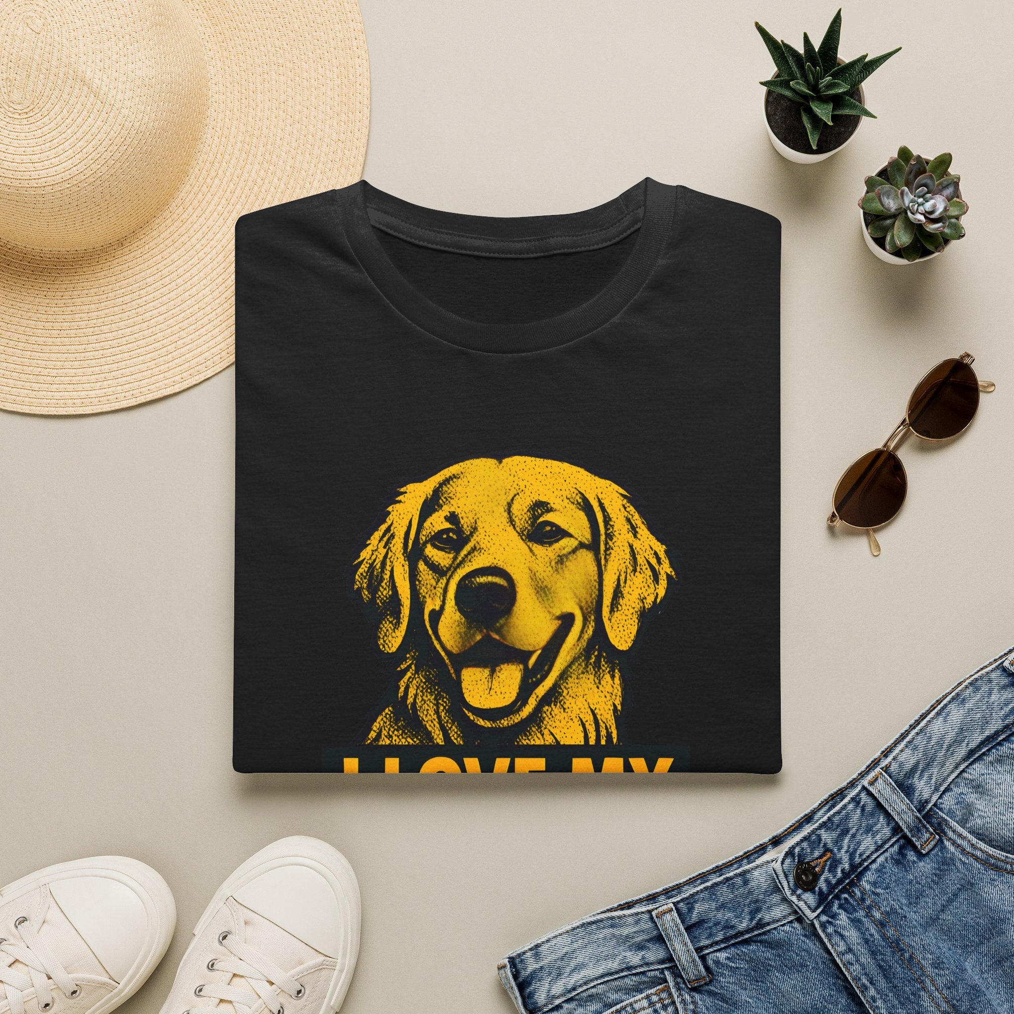 Golden Retriever Love T-Shirt