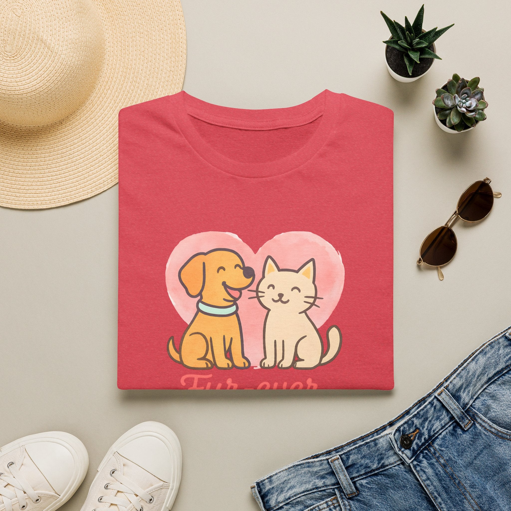Dog and Cat Family T-Shirt
