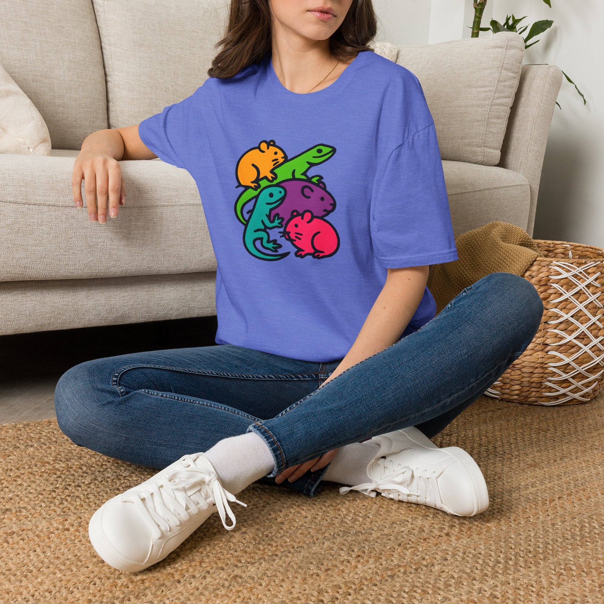 Colorful animal silhouettes T-Shirt