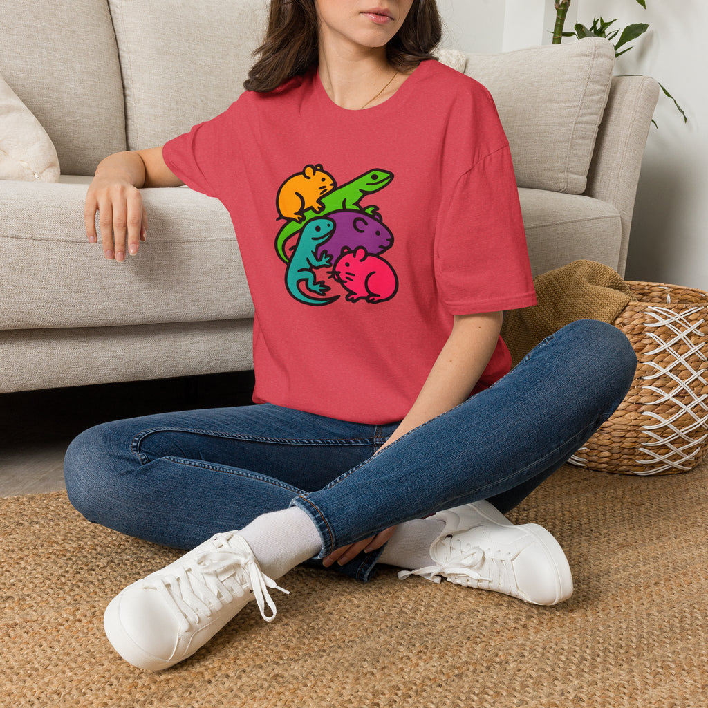 Colorful animal silhouettes T-Shirt