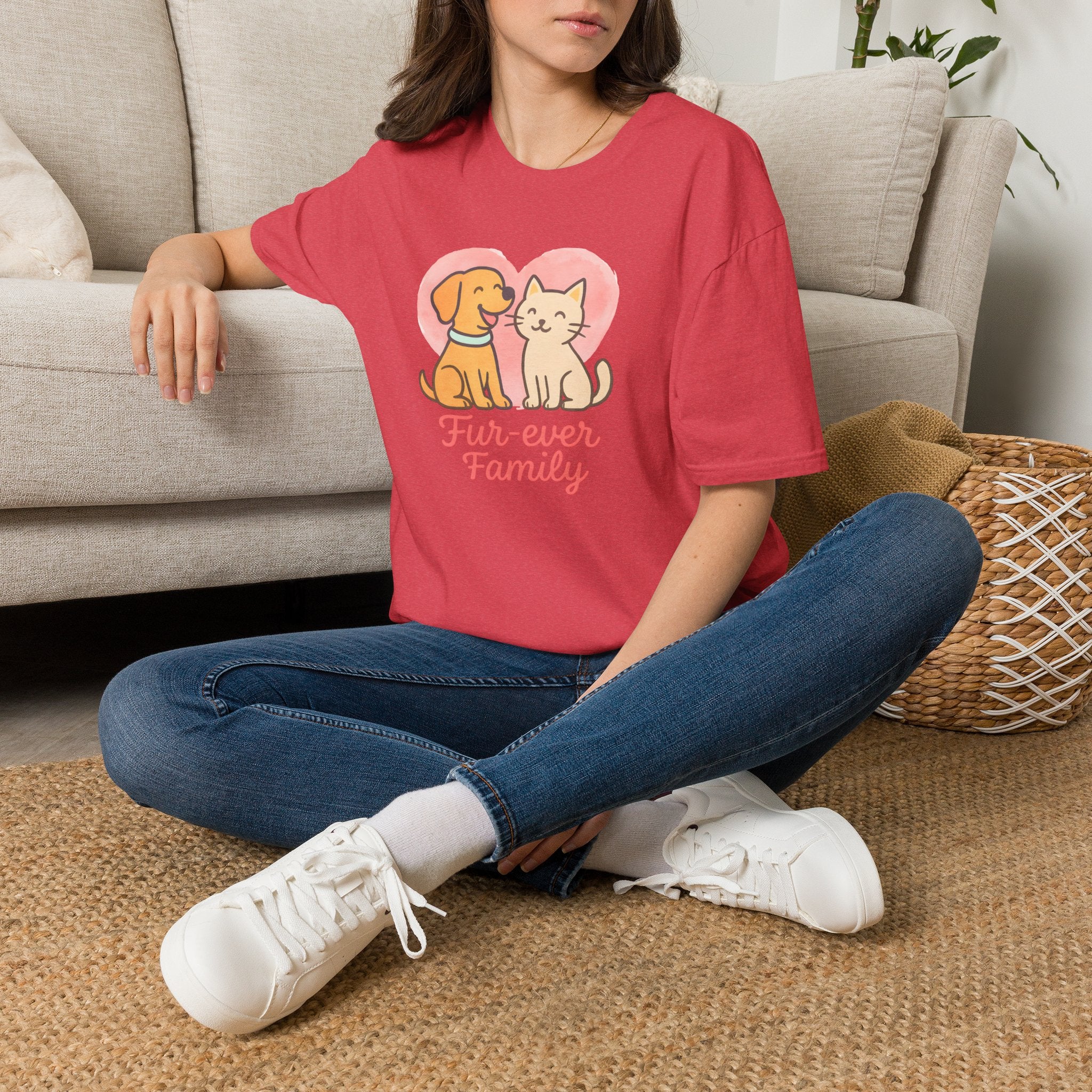 Dog and Cat Family T-Shirt