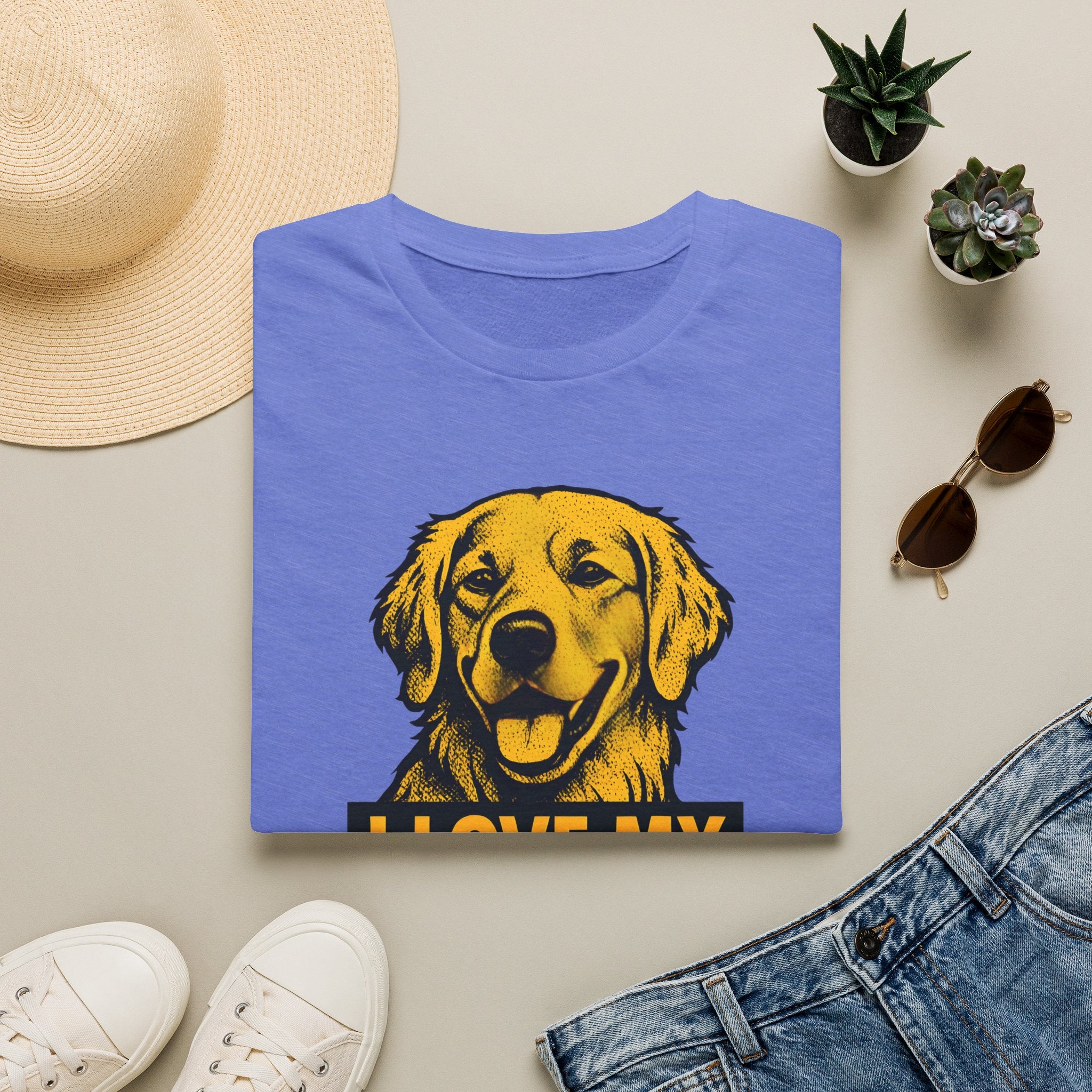 Golden Retriever Love T-Shirt