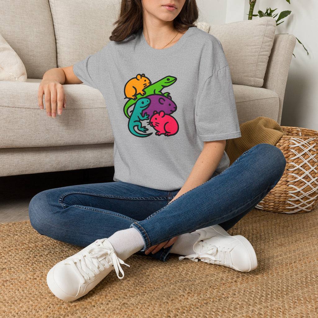 Colorful animal silhouettes T-Shirt
