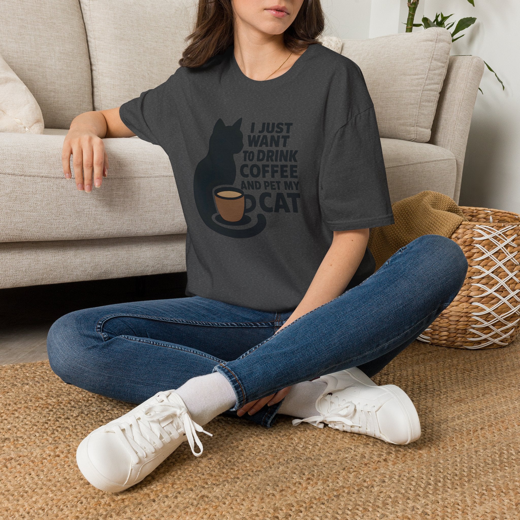 Cat and Coffee T-Shirt