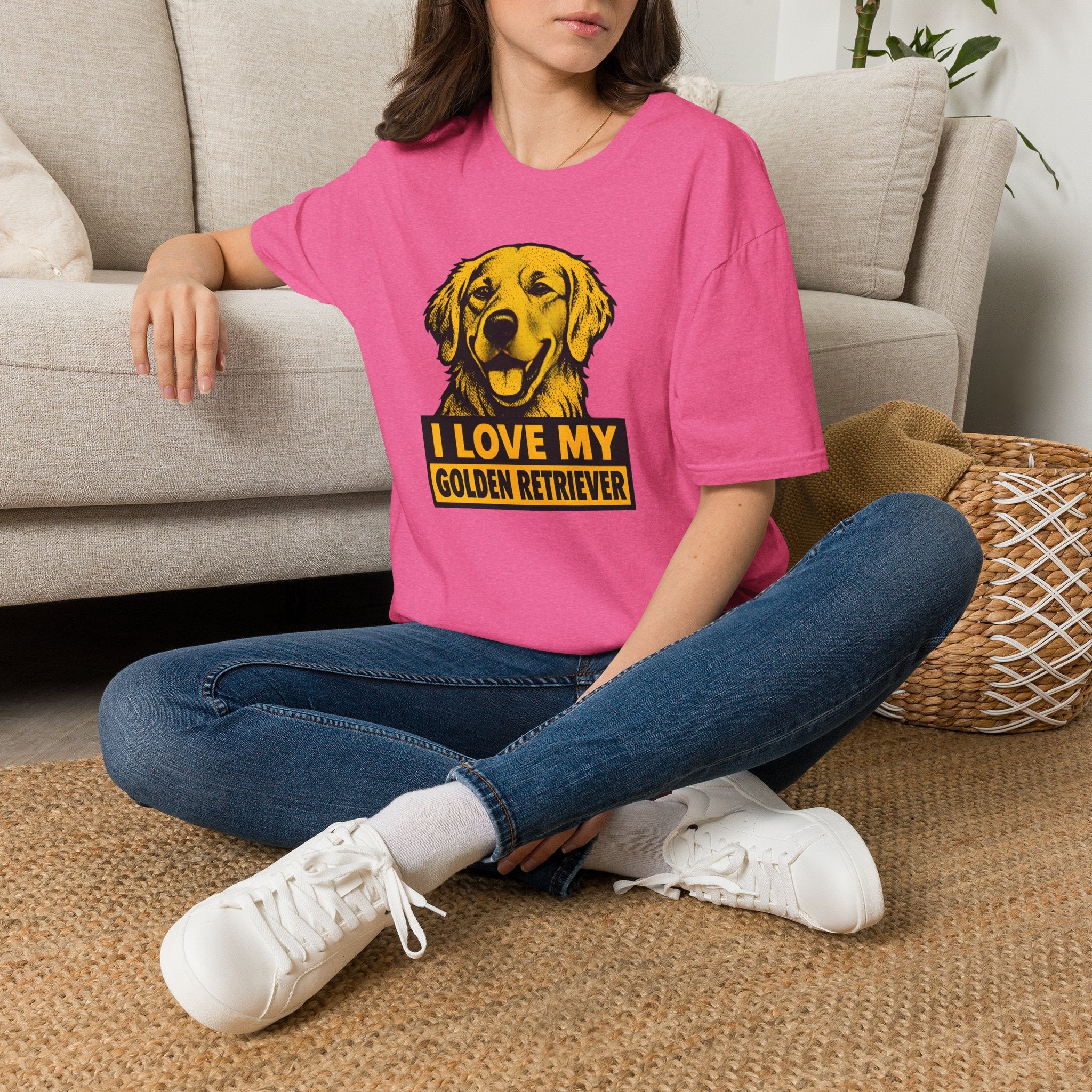 Golden Retriever Love T-Shirt