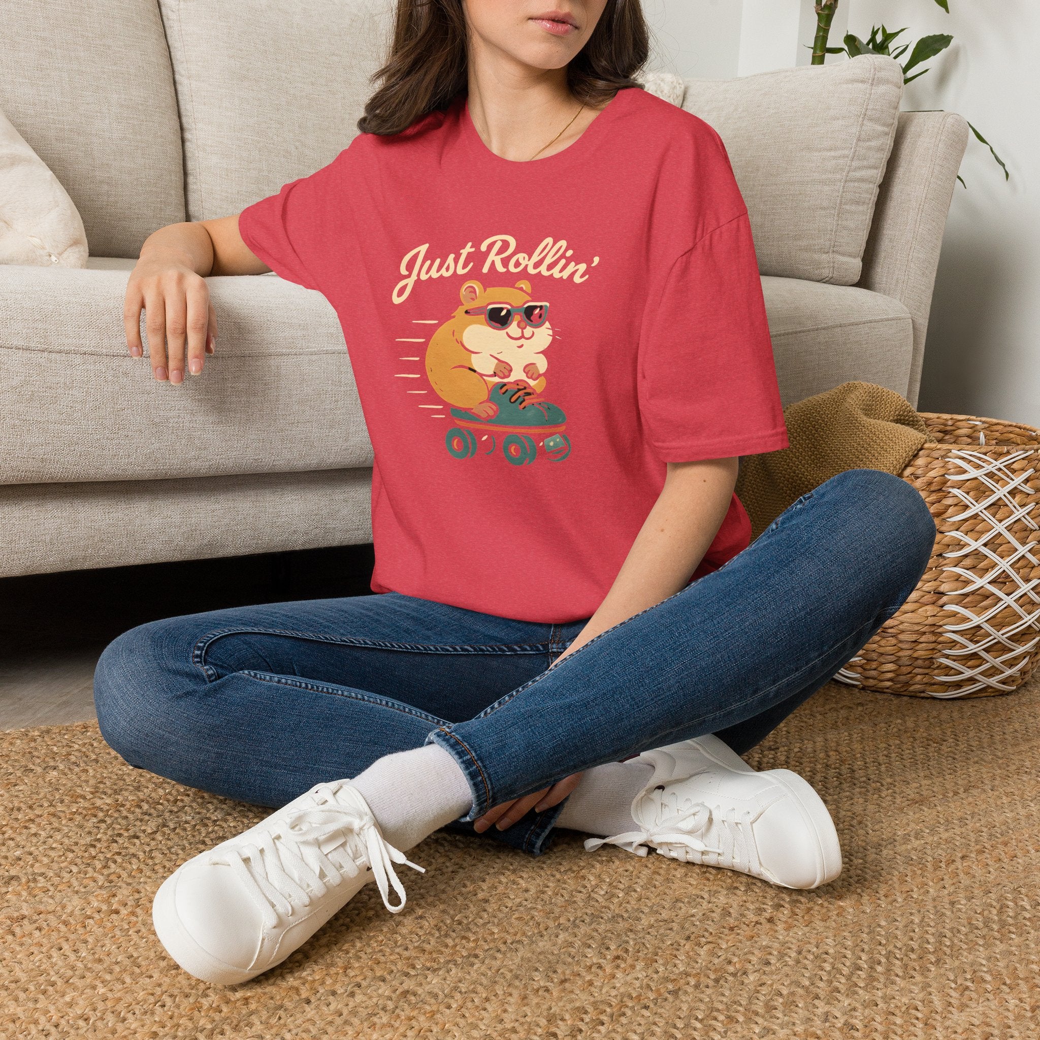 Just Rollin' Hamster T-Shirt