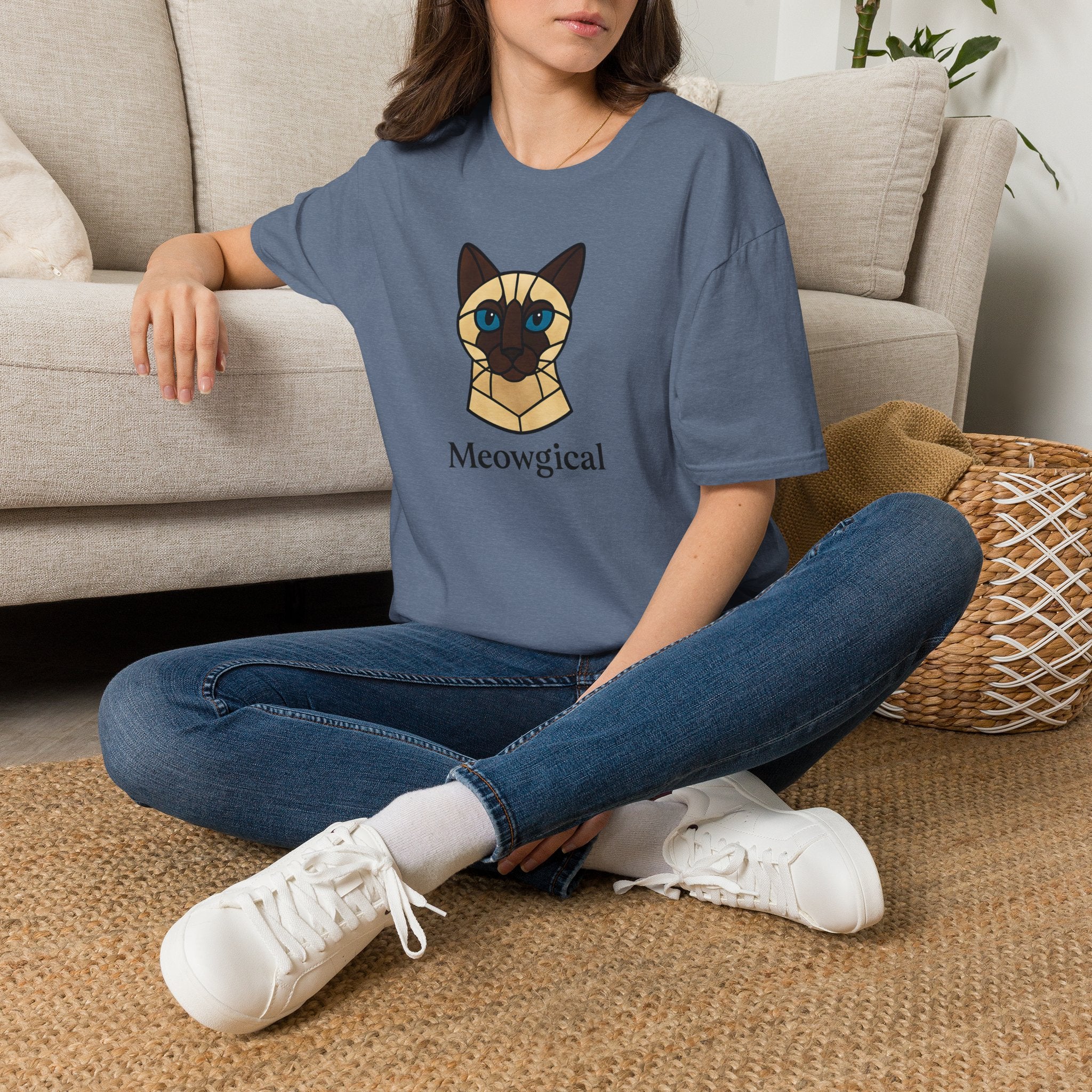 Stained Glass Cat T-Shirt