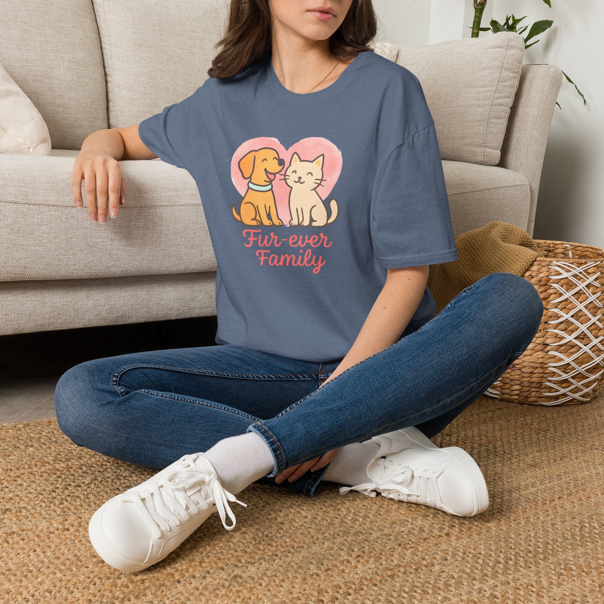 Dog and Cat Family T-Shirt