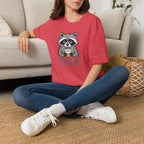 Raccoon Morning Coffee T-Shirt