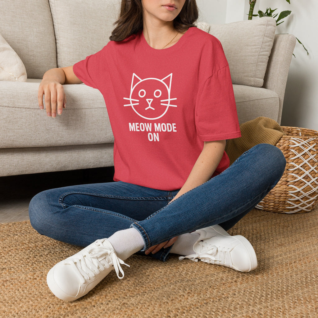 Meow Mode On T-Shirt